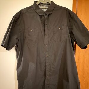 KUHL Men's Black Short Sleeve Shirt